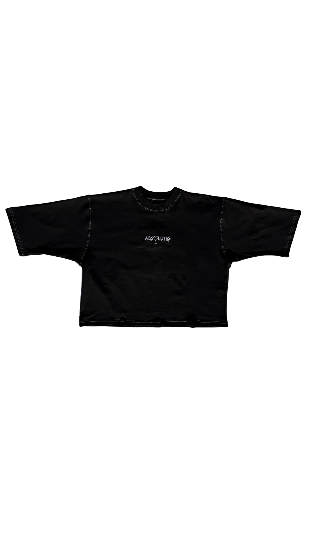 Remera Boxy Fit Negra - Drop 00