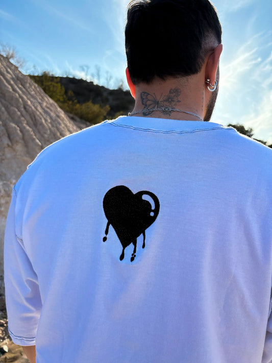 Remera Boxy Fit Blanca - Droop 00