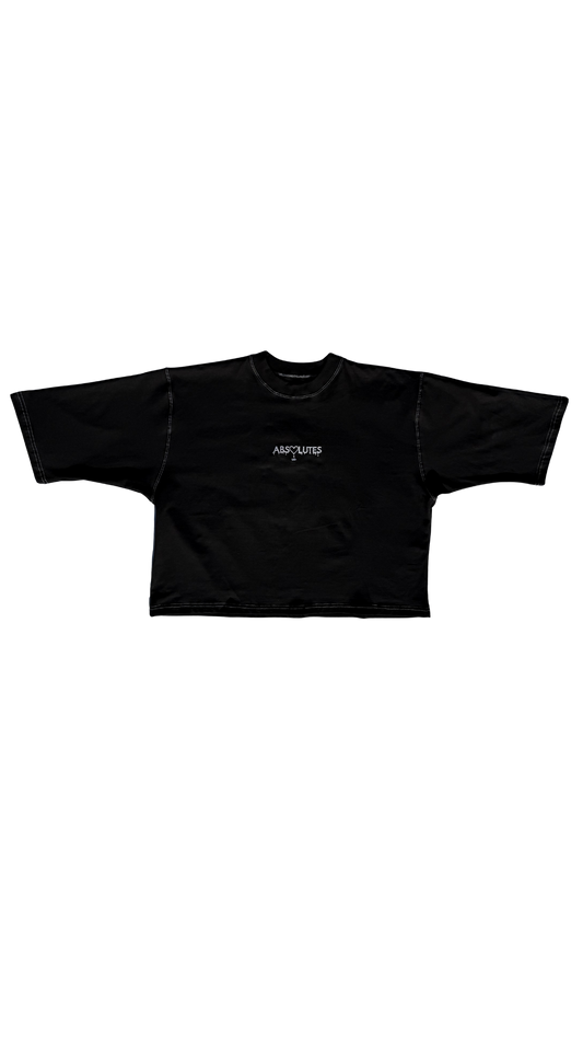 Remera Boxy Fit Negra - Drop 00