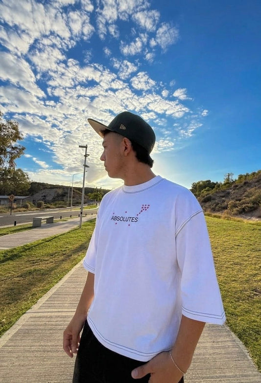 Remera Boxy Fit Blanca - Drop 02