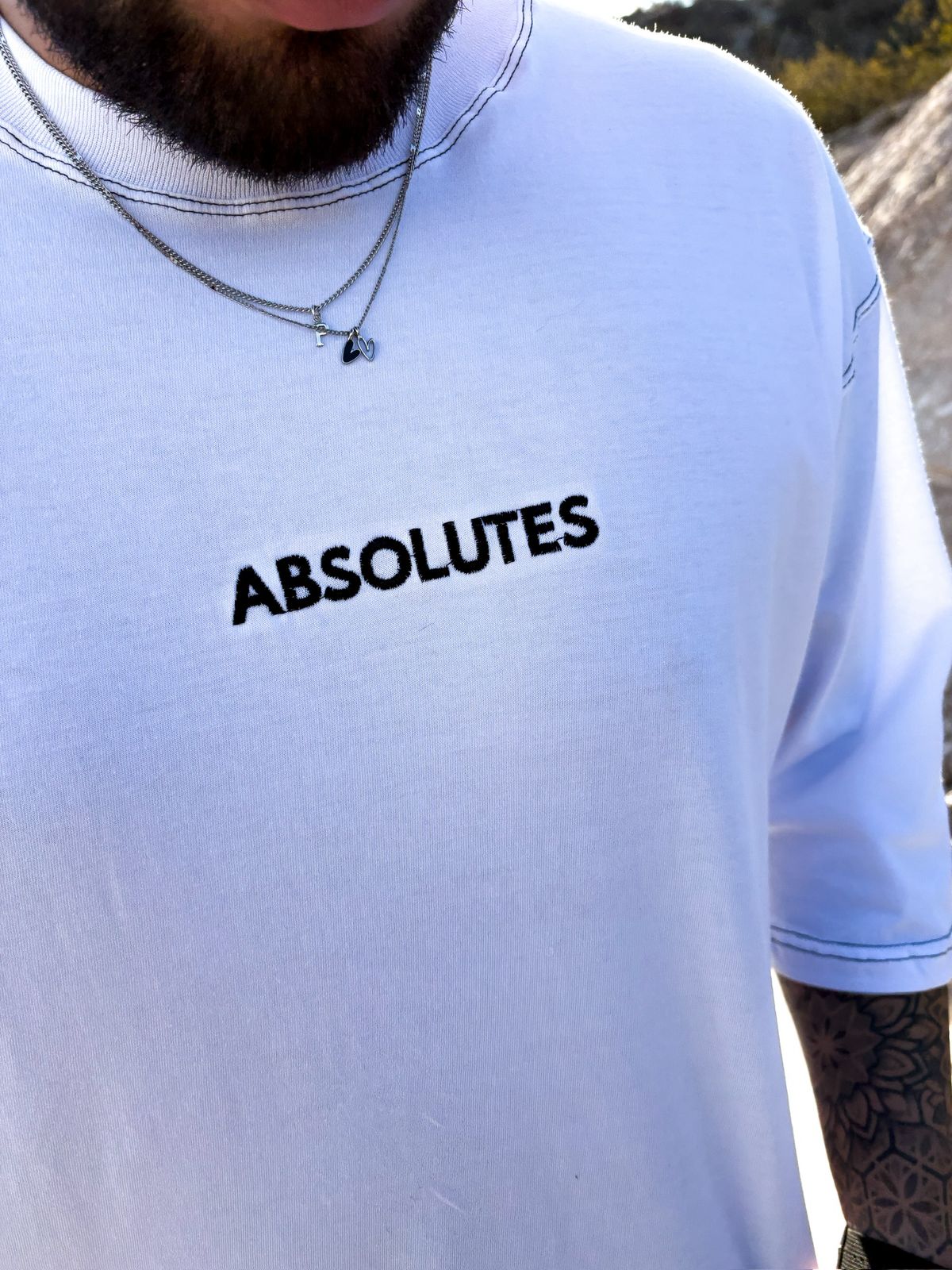 Remera Boxy Fit Blanca - Droop 00